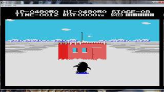 Antarctic Adventure Colecovision gameplay [upl. by Urbanus918]