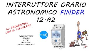 Interruttore orario astronomico FINDER 12A2 [upl. by Nylsor]