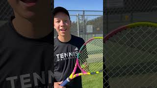 What’s your racquet With Beckett from TennCom tennisracket [upl. by Ysac]