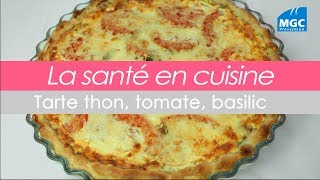 Tarte thon tomate basilic [upl. by Ginsberg421]