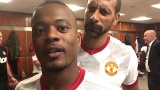 THE REVENGE OF EVRA Hilarious Patrice Evras response to Ferdinands banter [upl. by Otreblada594]