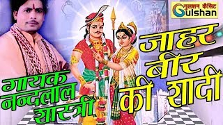 जाहर बीर की शादी  स्वर नन्दलाल शास्त्री  JAHAR VEER KA VIWAH  NANDLAL SHASTRI [upl. by Alled]