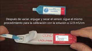 Medidor de conductividad LAQUAtwin EC112233 [upl. by Aicelef]