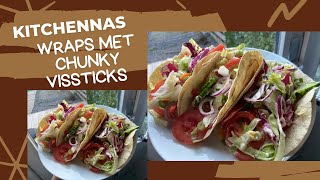 Wraps met chunky vissticks [upl. by Mikael]