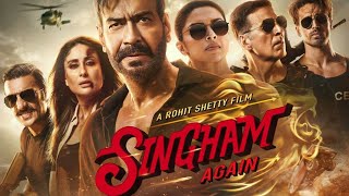 Singham Again 2024 Full Movie  Ajay Devgan  Kareena  Ranveer  Deepika  Tiger  ReviewampFacts [upl. by Atinaujnas]