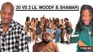 Reaction 20 v 1 Lil Woody amp Shamar [upl. by Yruok]