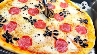 Найкраще тісто для піци Піца салямі The best pizza dough Salami pizza [upl. by Alliuqat]