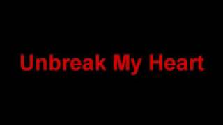 Unbreak My Heart Toni Braxton [upl. by Dnomal]