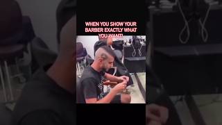 When your barber pay attention to details 😂🤣 [upl. by Arlon]