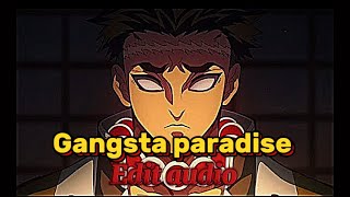 Gangsta paradise 😎 edit audio 🎵 [upl. by Lehcsreh]