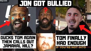 Jon Jones BULLIED By Media With Aspinall Questions CALLS OUT JAMAHAL HILL Aspinall Responds [upl. by Nylleoj]