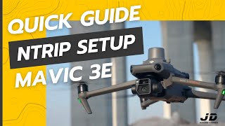 Quick Setup Guide Connect NTRIP Network to Mavic 3 Enterprise Series [upl. by Nauqel]