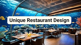 Unique Restaurant Design [upl. by Annaiek]