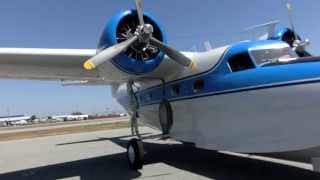 1948 Grumman G73 Mallard seaplane  Hiller 2013 [upl. by Erdnaxela]