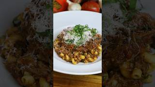 Beef short rib ragù easyrecipe [upl. by Siduhey]