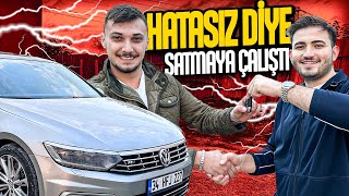 HATASIZ DİYE SATMAYA ÇALIŞTI HASARLI ÇIKTI  1350000 TL PASSAT ALDIK [upl. by Annie]