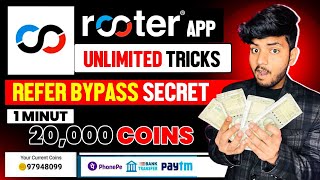 Rooter App Se Paise Kaise Kamaye  How To Earn Money From Rooter App  Rooter App Se Coin Kamaye [upl. by Marucci]