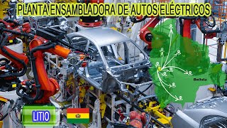 Planta de ENSAMBLAJE de AUTOS ELÉCTRICOS en Bolivia ¿Forma de acelerar la industrialización [upl. by Anavahs336]