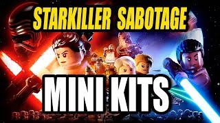 LEGO Star Wars The Force Awakens  Chapter 8  Starkiller Sabotage  Mini Kit Locations [upl. by Nwonknu]