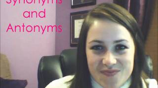 Synonyms and Antonyms with Dr Smart [upl. by Siraval]