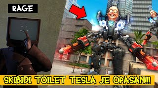 SKIBIDI TESLA WC SOLJA SE POJAVILA U MOM GRADU MORAM POBECI ODMAH [upl. by Riatsala690]