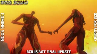 AOT FINAL UPDATE TEASER  GAME FOR ANDROID  VIDEO BY BZR Dev  AOT MOBILE FANGAME 進撃の巨人 [upl. by Narine]