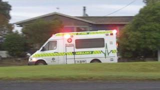 Ambulances Responding Auckland New Zealand 2010 [upl. by Franek]