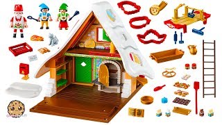 Santas Christmas Cookie Work Shop Playmobil Christmas Holiday Video [upl. by Nagoh]