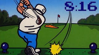 Golf NES  Complete Hole 18  816 [upl. by Ariaz990]