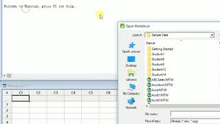 1Sample Poisson Distribution Minitab [upl. by Nancee443]