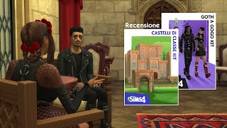 The Sims MEDIEVAL sbarca su The Sims 4 🏰  Nuovi KIT Castelli Di Classe  Goth a Gogo [upl. by Cailean]