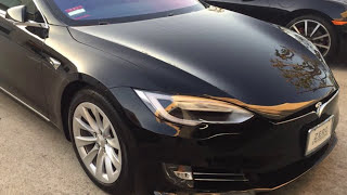 미국 켈리포니아에서 썬팅시공한 테슬라 모델S Koreatintercom and ATS installing NanoCeramic film on 2018 Tesla Model S [upl. by Olifoet]