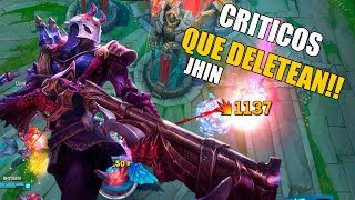 EL CAMPEON CAPAZ DE BORRAR A OTROS DEL JUEGO XD JHIN POR PRIMERA VEZ [upl. by Opal469]