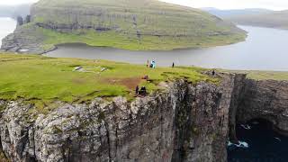 페로제도 여행 소그스바튼호수5보스달라포슐트레이라니판 The Faroe Islands Sorvagsvatn LakeBosdalafossurTrælanípan [upl. by Lita309]