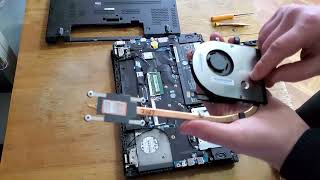 Lenovo T560 Disassembly разборка [upl. by Beora]