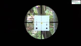 Meopta MeoPro 618x50 SF Reticle Mil Dot subtensions [upl. by Annia]