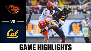 Oregon State vs Cal Game Highlights  2024 ACC Football [upl. by Shurlocke3]