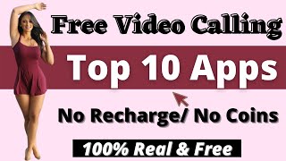 Top 10 Best Video Calling Apps  Best Free Video Chat Only Girls Live  Latest Video Chat Apps 2022 [upl. by Hujsak]