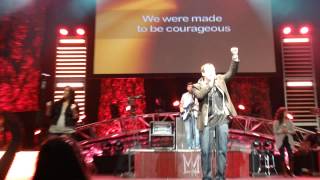 Casting Crowns Live Courageous Minneapolis MN  42112 [upl. by Ahtoelc567]