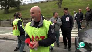 Los sindicatos tildan de “abusivos” los servicios mínimos durante la huelga de autobuses [upl. by Alyakem]