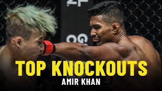 Amir Khan’s Top Knockouts  ONE Highlights [upl. by Maurine]