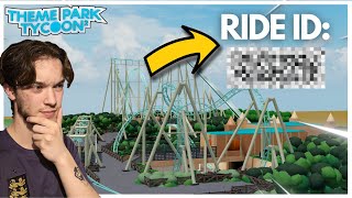 FREE Theme Park Tycoon 2 Roller Coaster IDs to use [upl. by Trevah]