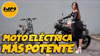 La MOTO ELÉCTRICA Más POTENTE Del Mercado I WINMEX [upl. by Liagibba]