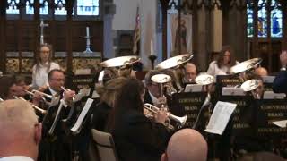 Bodmin Town Band  Folk Festival [upl. by Brace776]