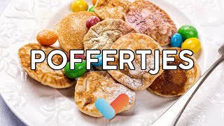 De lekkerste POFFERTJES maken  Snel en eenvoudig met SUPER LEKKERE TOPPINGS [upl. by Casie]