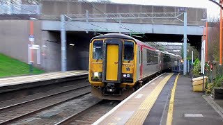 Trains at Coseley WCML  23rd December 2023 [upl. by Ernestus]