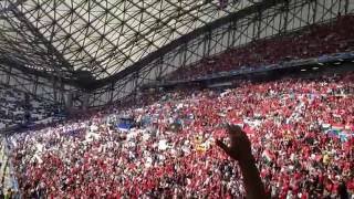 Hungarian Fans  Stade Vélodrome Marseille [upl. by Powers]