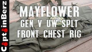 Mayflower Gen V UW Split Front Chest Rig Preview [upl. by Eelac768]