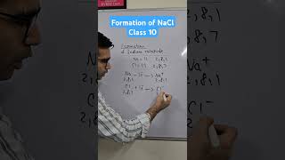 Formation of sodium chloride ioniccompounds metalsandnonmetalsclass10 shorts cbse [upl. by Janice]