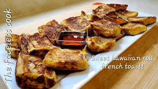 Hawaiian sweet roll French toast [upl. by Vachil465]